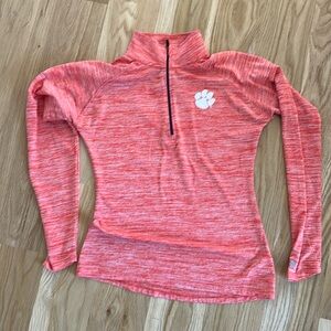 Clemson 1/4 zip